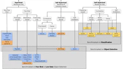 A Survey of Self-Supervised and Few-Shot Object Detection featured image